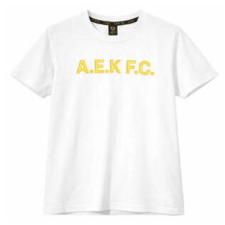 ΑΕΚ FC 2D Mens T-Shirt White Tee