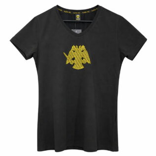 ΑΕΚ WMNS Logo Black Tee