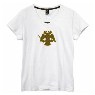 ΑΕΚ WMNS Logo White Tee