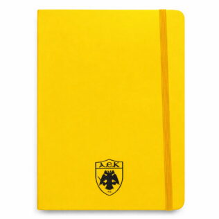 ΑΕΚ Yellow Hardcover Notebook